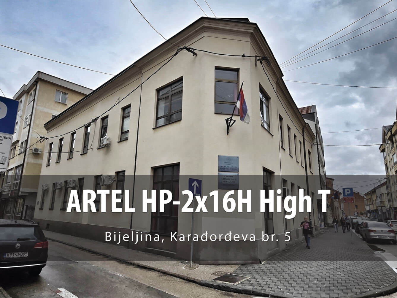 Muzicka skola Bijeljina toplotna pumpa voda-voda Artel HP-2x16H HT